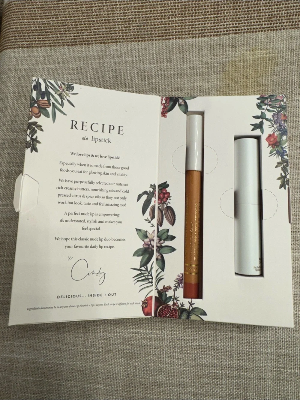 Luk Beautifood Haven Well Within Lip Kit